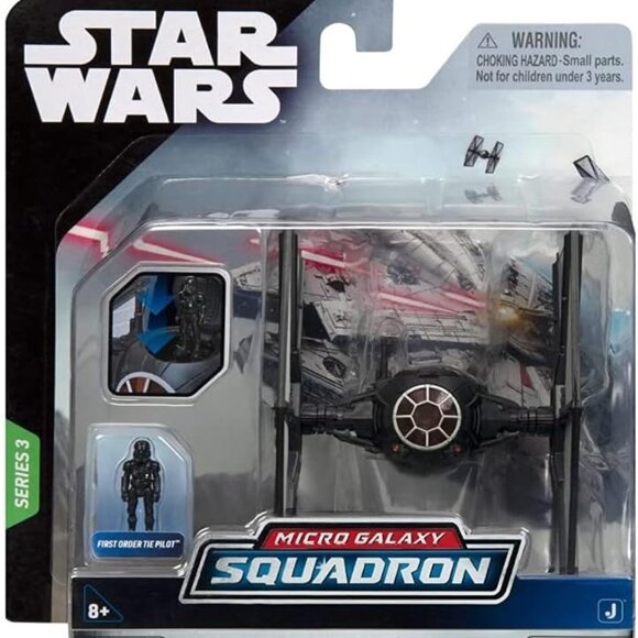 STAR WARS - Micro Galaxy Squadron - #0058 - First Order Tie Fighter - Picture 1 of 2